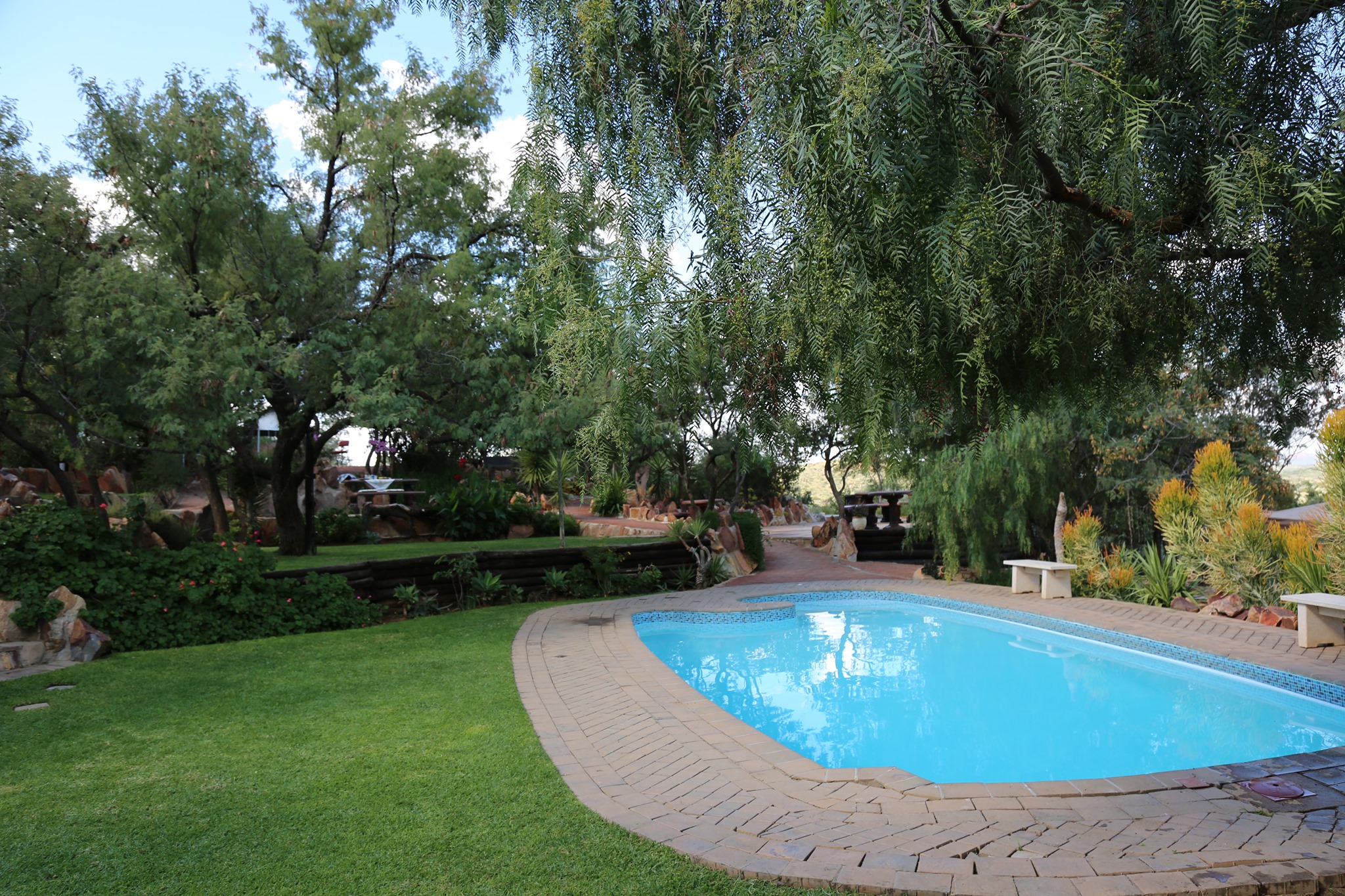 Enjoy a day at the pool 